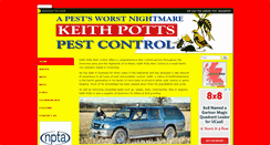 Desktop Screenshot of kp-pestcontrol.co.uk